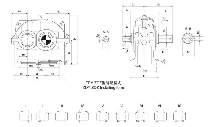 非标订制ZDY400-5-III减速乐动平台APP下载(中国)有限公司官网箱